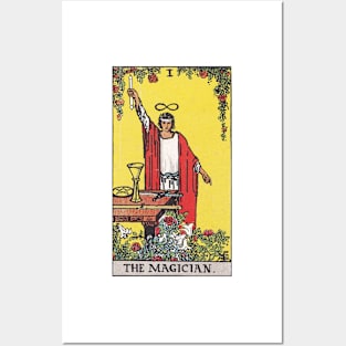 The Magician, Raider Waite tarot, Divination Tarot Posters and Art